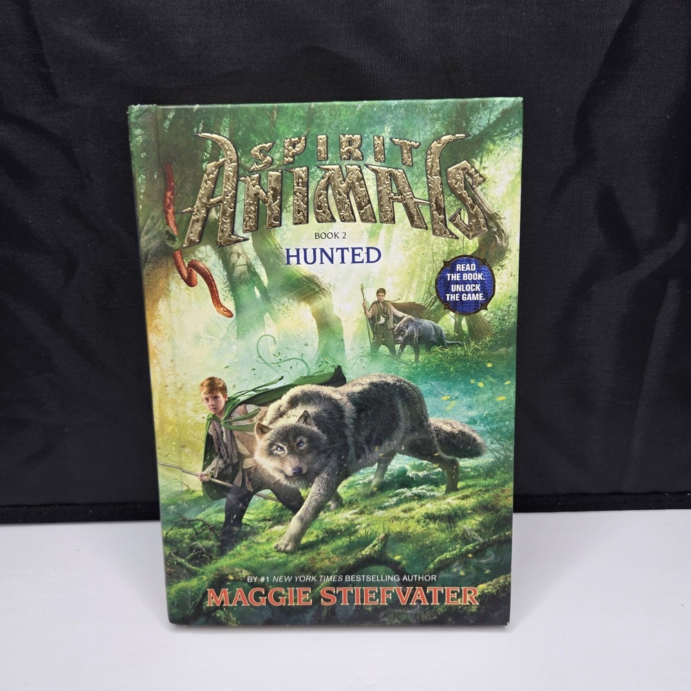 Spirit Animals Book 2 Hunted Maggie Stiefvater Hardcover Fantasy Adventure
